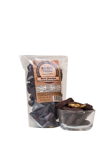 DARK CHOCOLATE COVERED PECAN BRITTLE